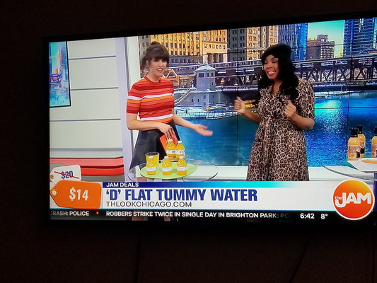 Six (6) Day Supply of D" Flat Tummy WaterTM= $14.50 +shipping