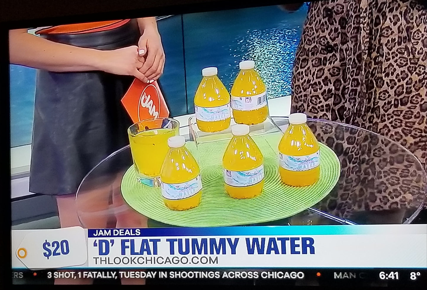 *Twenty-Four (24) Day Supply of "D" Flat Tummy WaterTM =$39.00 +plus shipping
